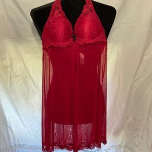 NWOT‎ Marilyn Monroe red intimate size small
